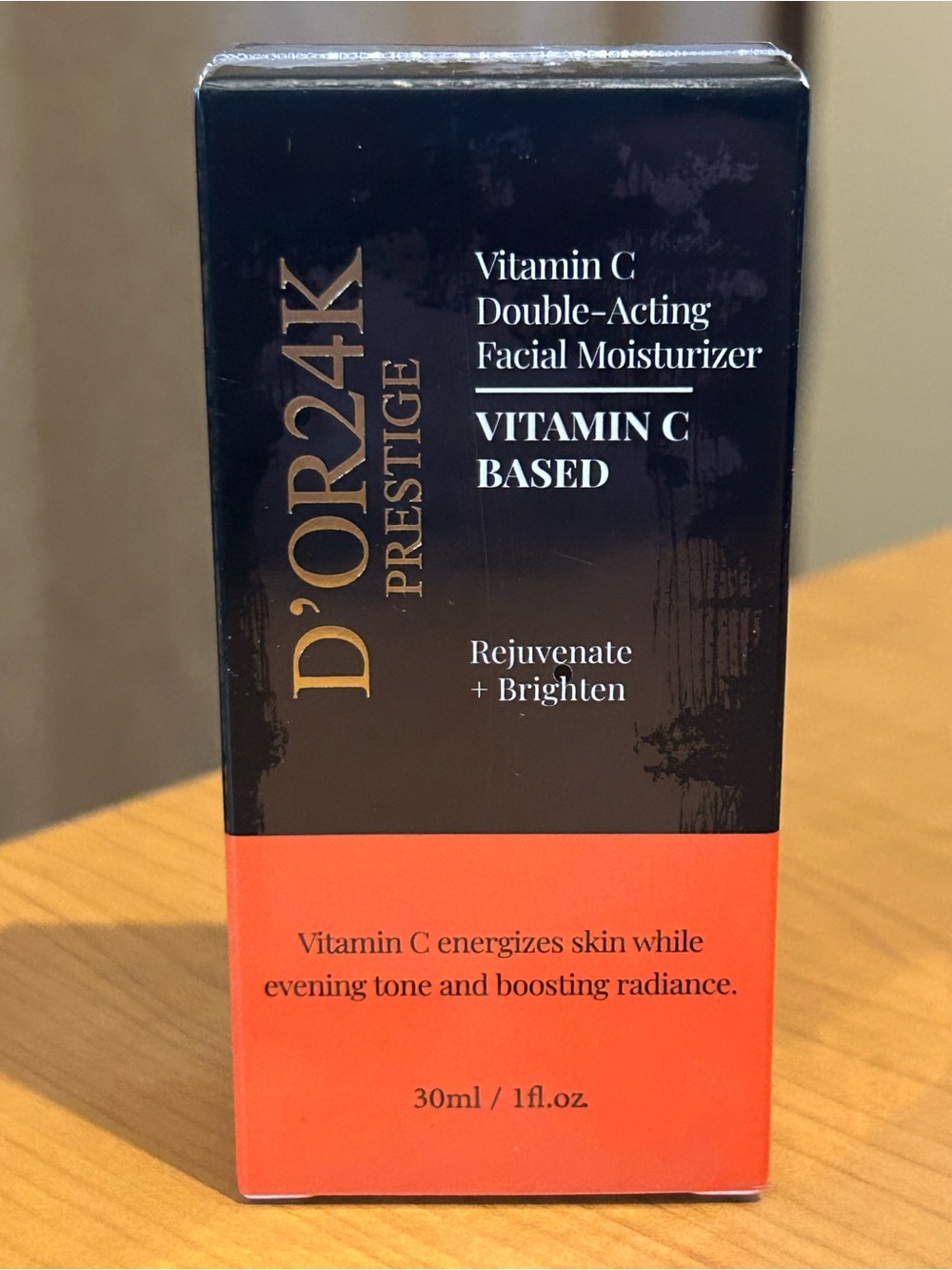 D'OR24K Prestige Vitamin C Double-Acting Facial Moisturizer — Orange